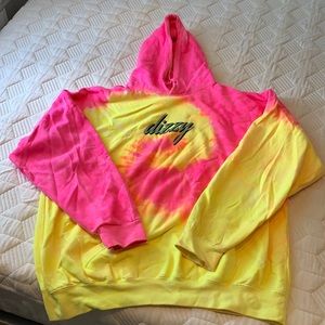 Tana Mongeau Pink/Yellow Dizzy Hoodie